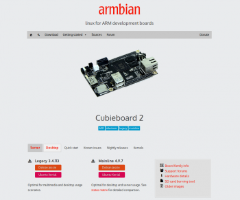 armbianCB2.png (138.71 KiB) Viewed 1031582 times Armbian pod CB2